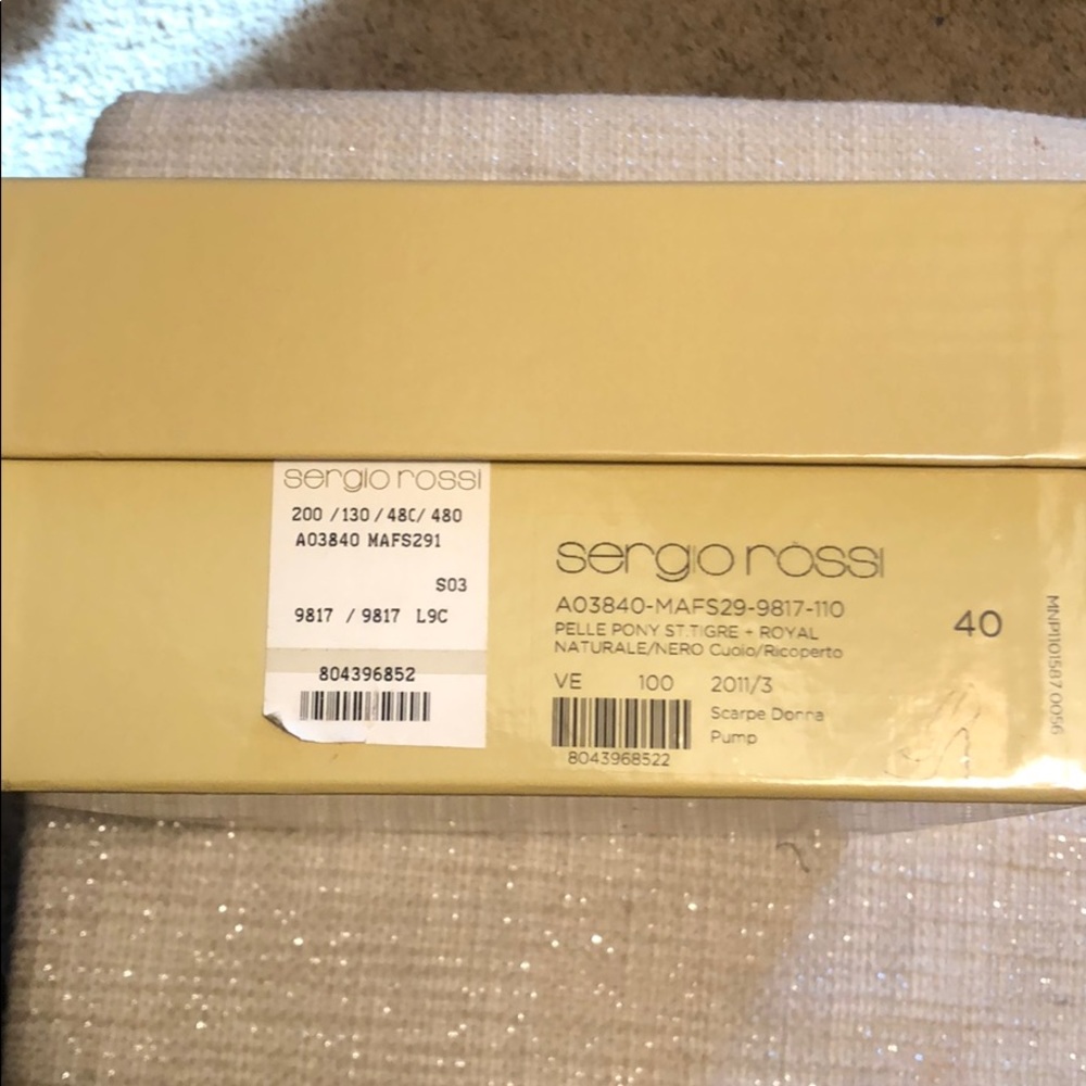 Sergio Rossi Heels Sz 40